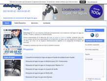 Tablet Screenshot of detecfuga.es